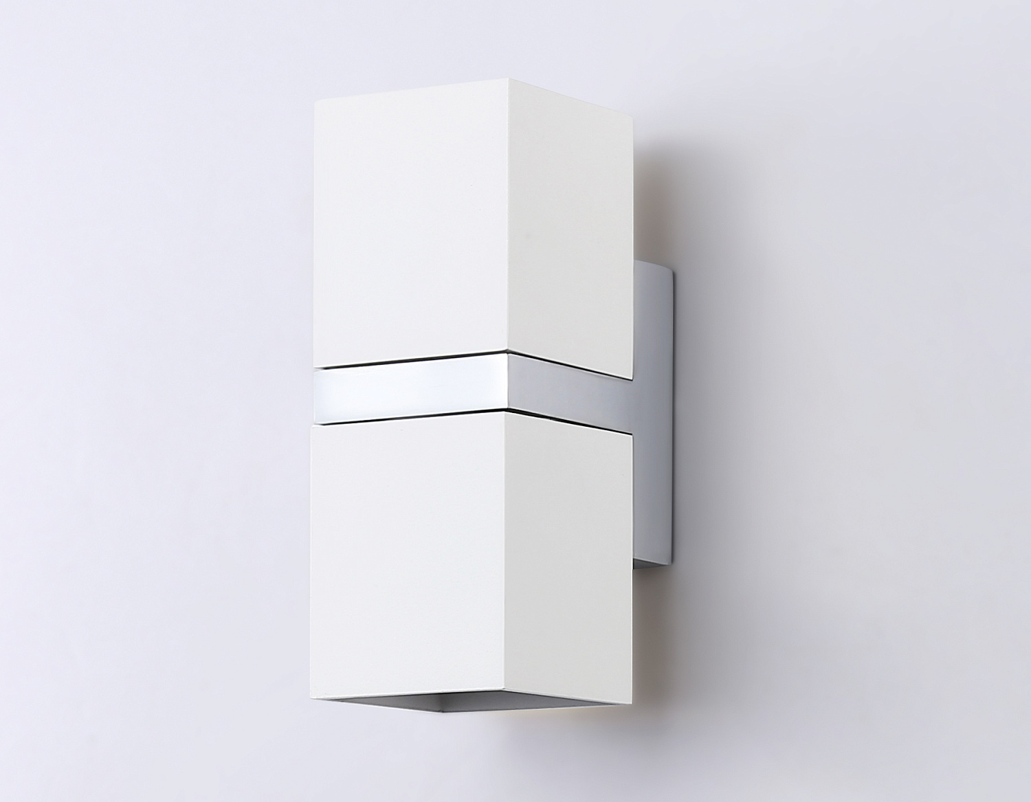 Настенный светильник FW245/2 WH/CH белый/хром GU10*2 max 12W 155*61*80