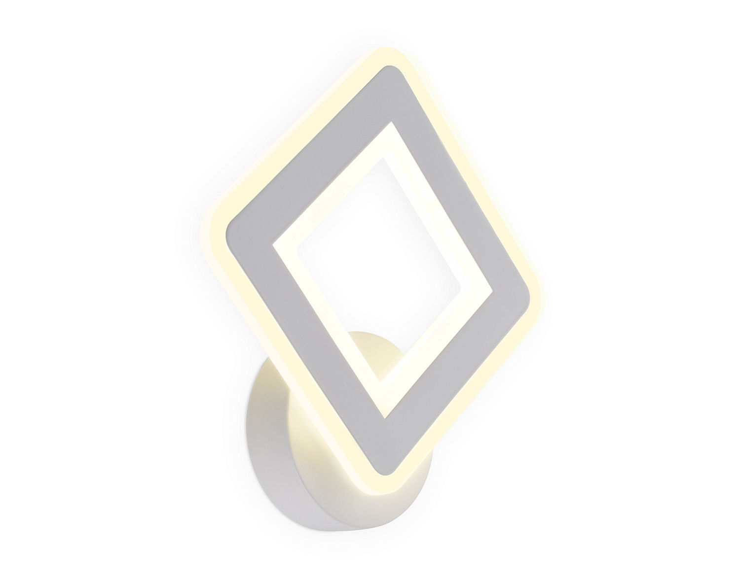 Настенный светодиодный светильник FA871 WH белый 11W 220*250*50