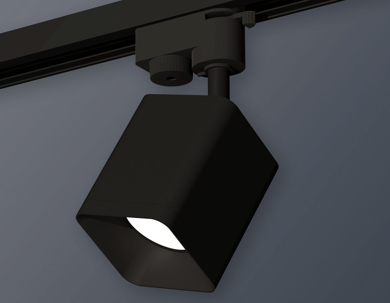 Комплект трекового однофазного светильника XT7813001 SBK черный песок MR16 GU5.3 (A2521, C7813, N7702)