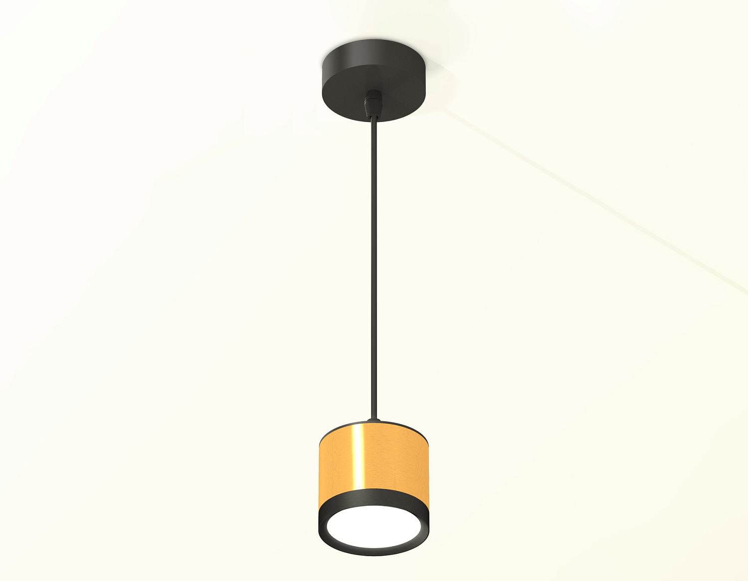 Комплект подвесного светильника GX53 XP8121011 PYG/PBK/SBK золото желтое полированное/черный полированный/черный песок GX53