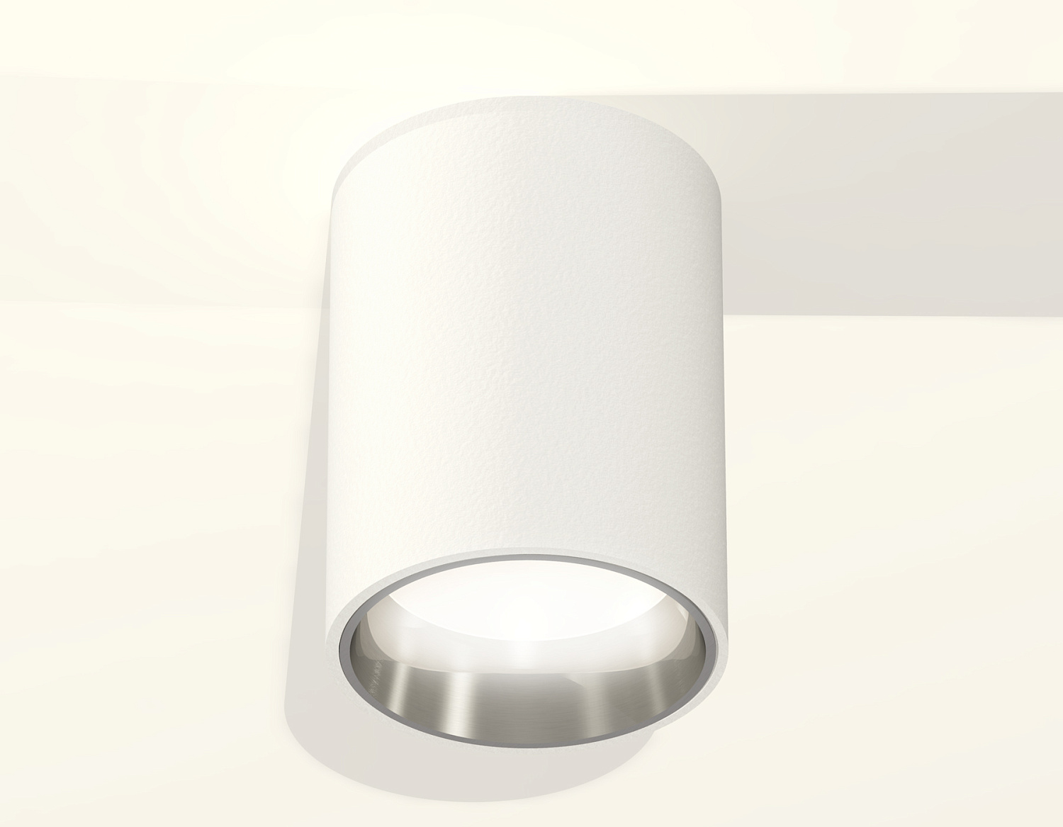 Комплект накладного светильника XS6312022 SWH/PSL белый песок/серебро полированное MR16 GU5.3 (C6312, N6112)