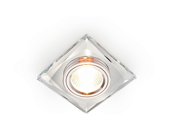 Встраиваемый точечный зеркальный светильник MR16 8370 CL хром MR16