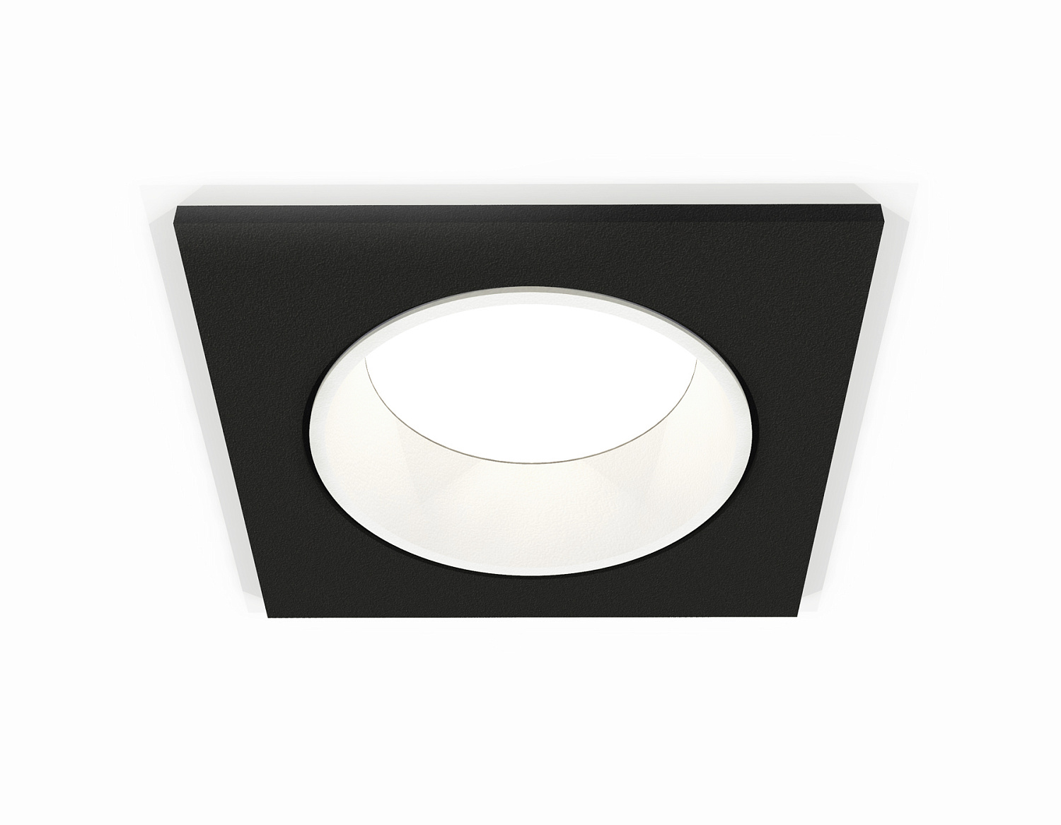 Комплект встраиваемого светильника XC6521001 SBK/SWH черный песок/белый песок MR16 GU5.3 (C6521, N6110)