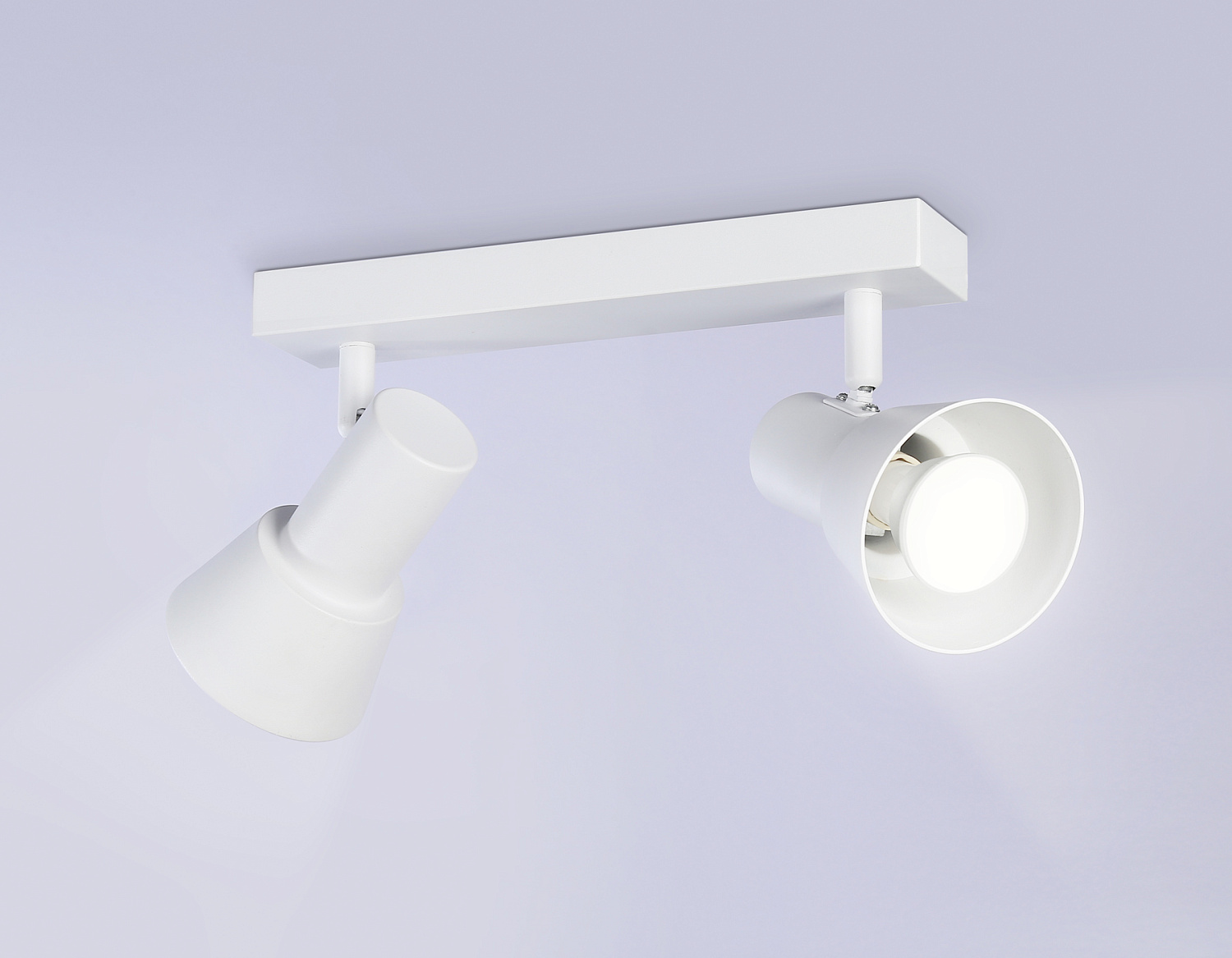 Накладной поворотный спот со сменной лампой GU10 TA13115/2 WH белый GU10/2 max 12W 350*85*150