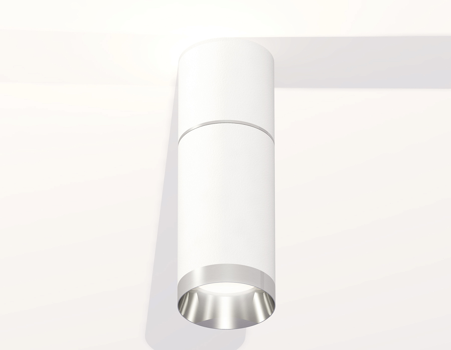 Комплект накладного светильника XS6322060 SWH/PSL белый песок/серебро полированное MR16 GU5.3 (C6301, A2060, C6322, N6132)