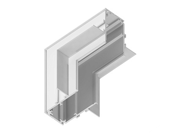 Коннектор угловой внутренний для встраиваемого шинопровода Magnetic GL3362 WH белый коннектор угловой внутренний для встраиваемого шинопровода 85*85*H60