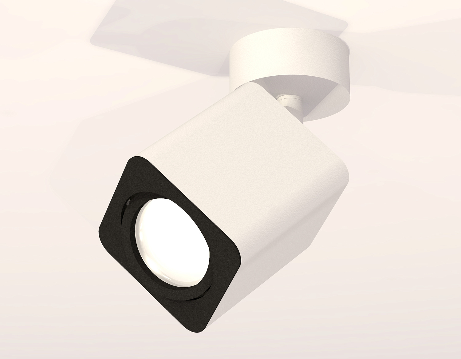 Комплект накладного поворотного светильника XM7812011 SWH/SBK белый песок/черный песок MR16 GU5.3 (A2202, C7812, N7711)