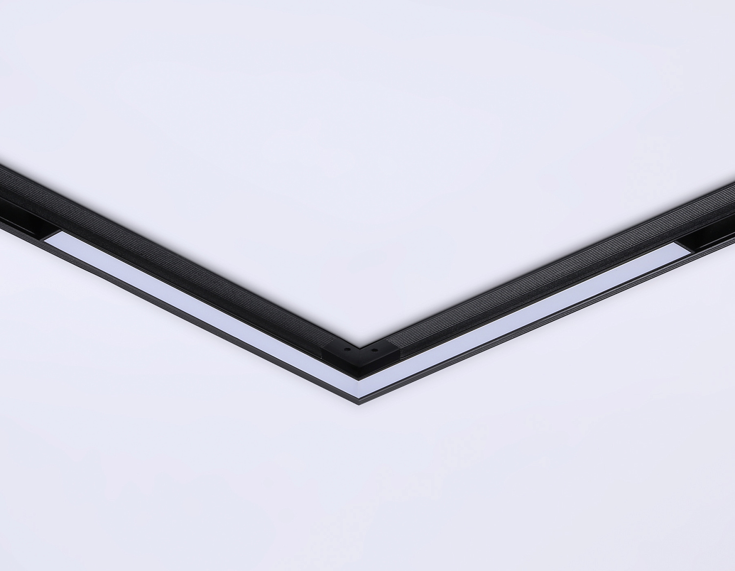 Светильник светодиодный угловой для шинопровода Magnetic GL3982 BK черный IP20 24W 4200K 48V 300*300*45