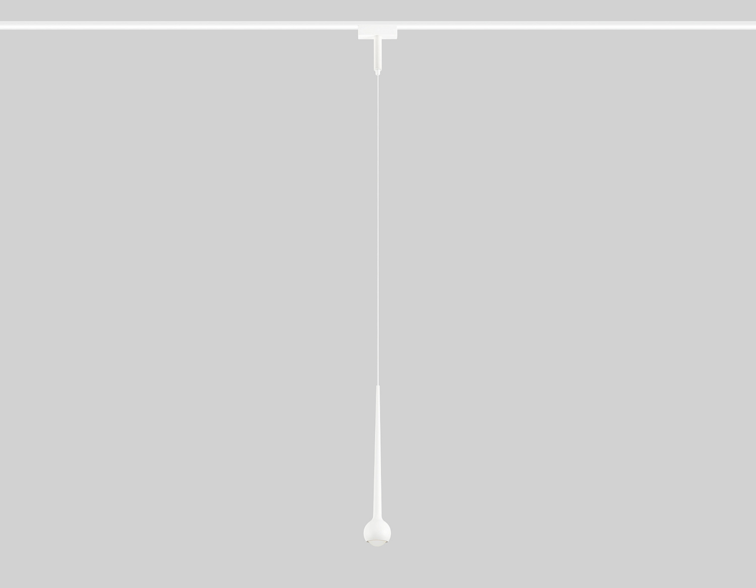 Светильник светодиодный трековый для шинопровода Magnetic Ultra Slim GV1642 WH белый IP20 9W 4200K 48V D75*1500