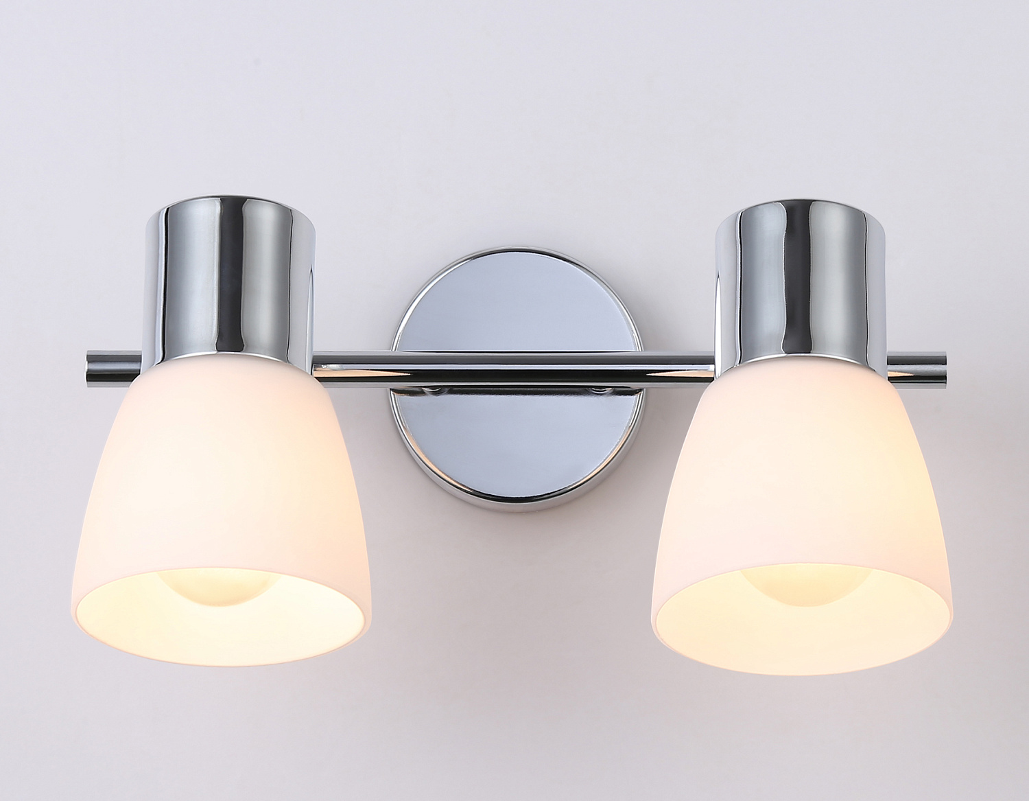 Настенно-потолочный спот TR3963/2 CH/FR хром/белый матовый E27*2 max 40W 200*105*200