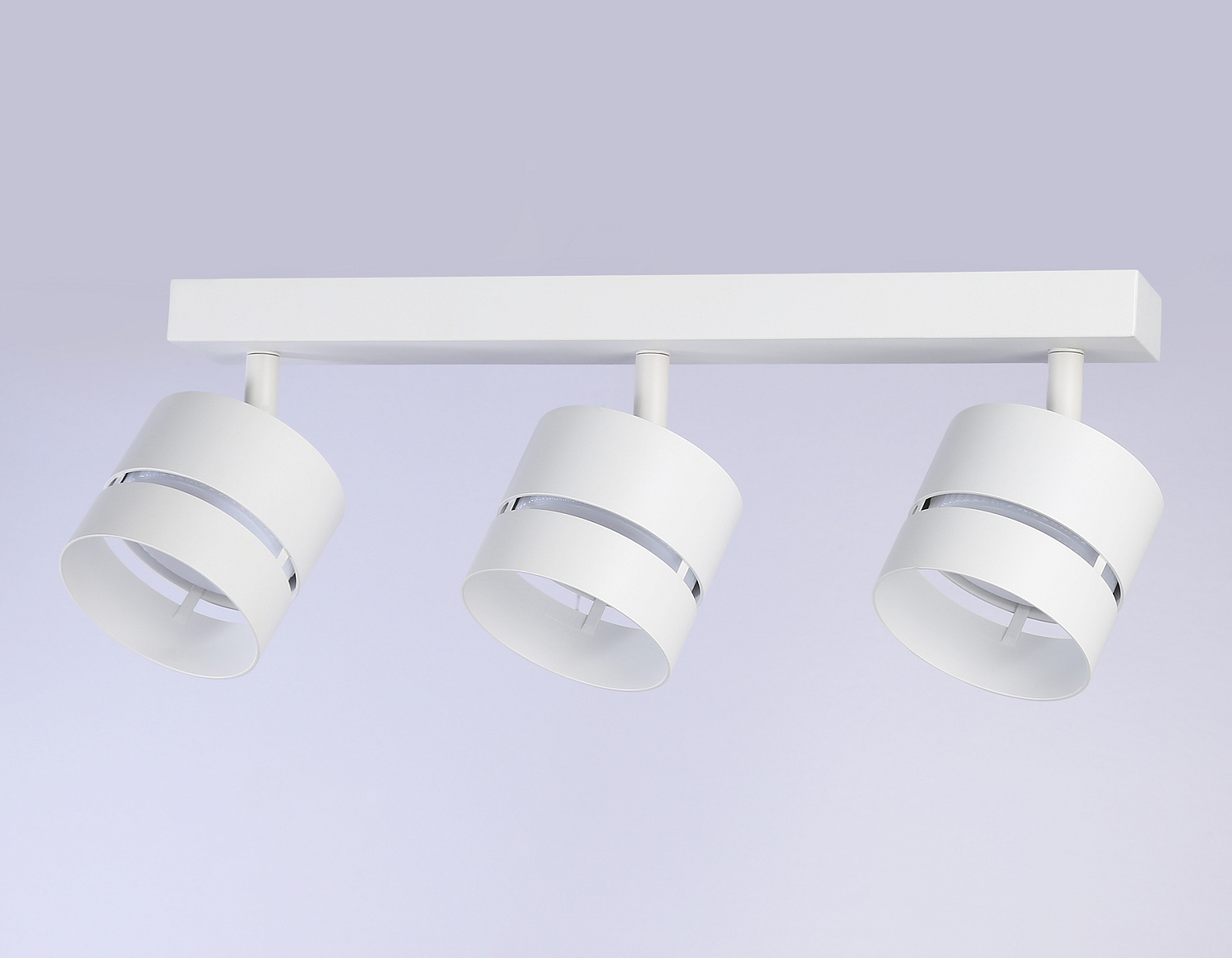 Светильник накладной поворотный со сменной лампой GU10 TN71062/3 WH белый GX53/3 max 12W 405*85*150