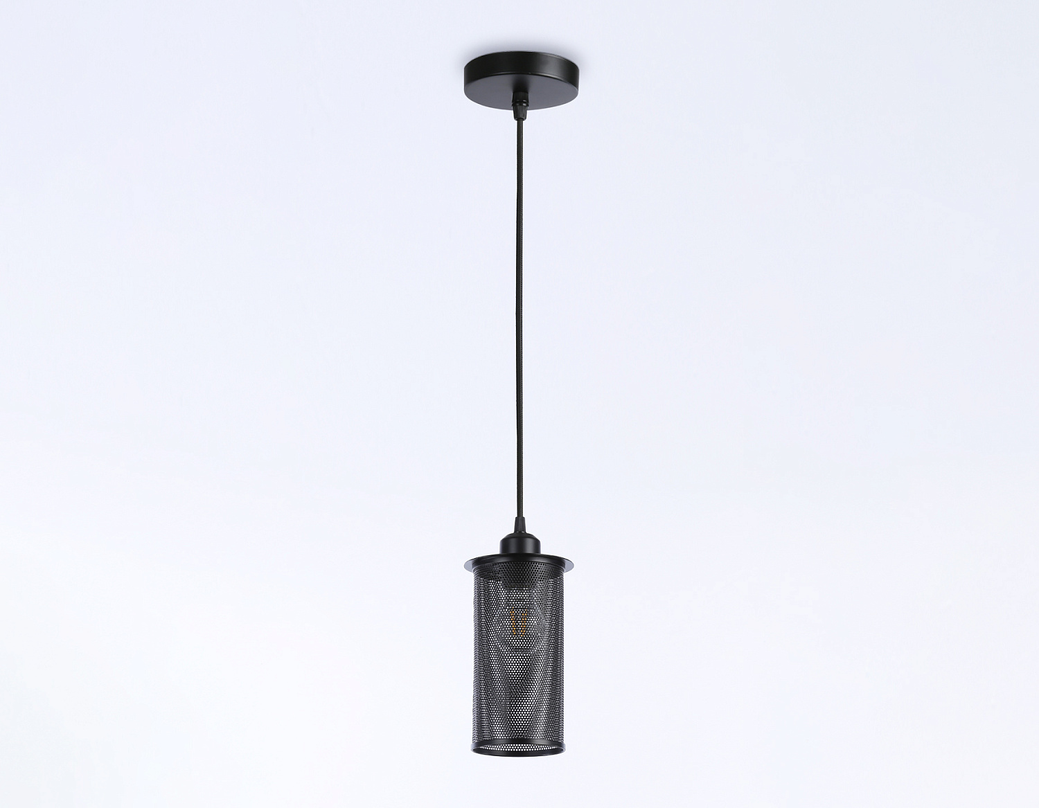 Подвесной светильник в стиле лофт TR8162 BK черный E27 max 40W D102*1055