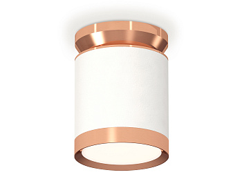 Комплект накладного светильника XS8141035 SWH/PPG белый песок песок/золото розовое полированное GX53 (N8912, C8141, N8126)