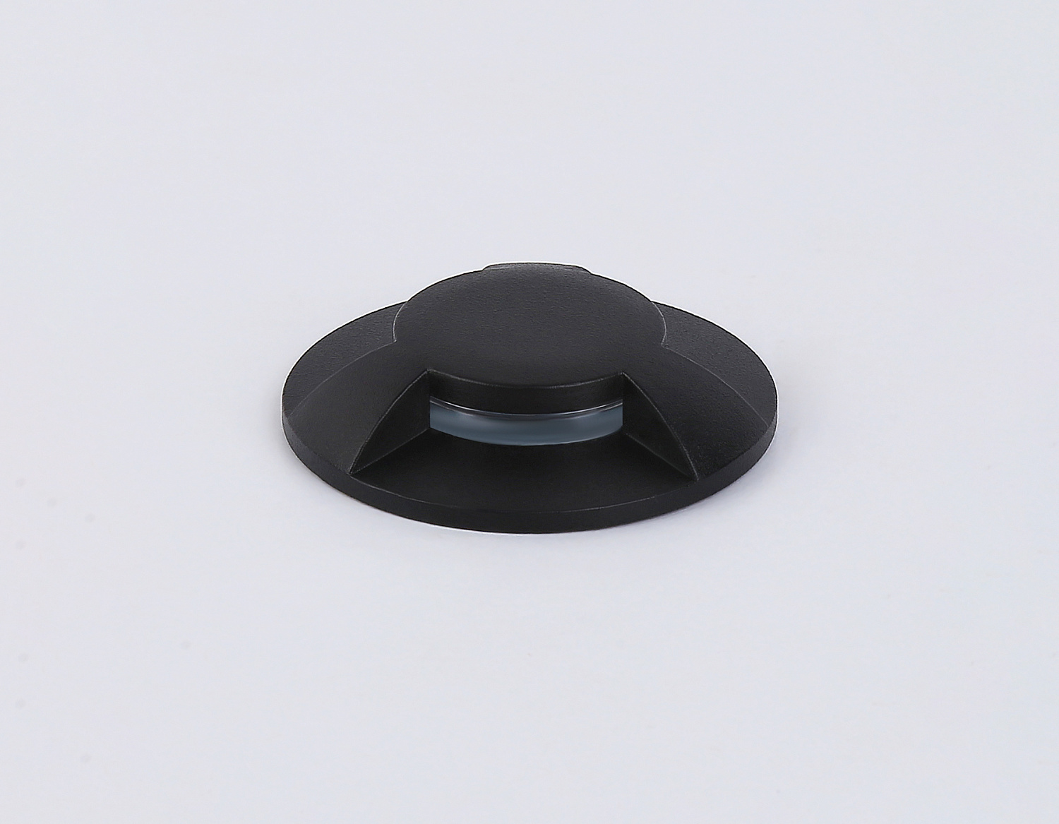 Уличный светодиодный светильник в грунт ST6525 BK черный IP67 LED 4200K 1W D60*93