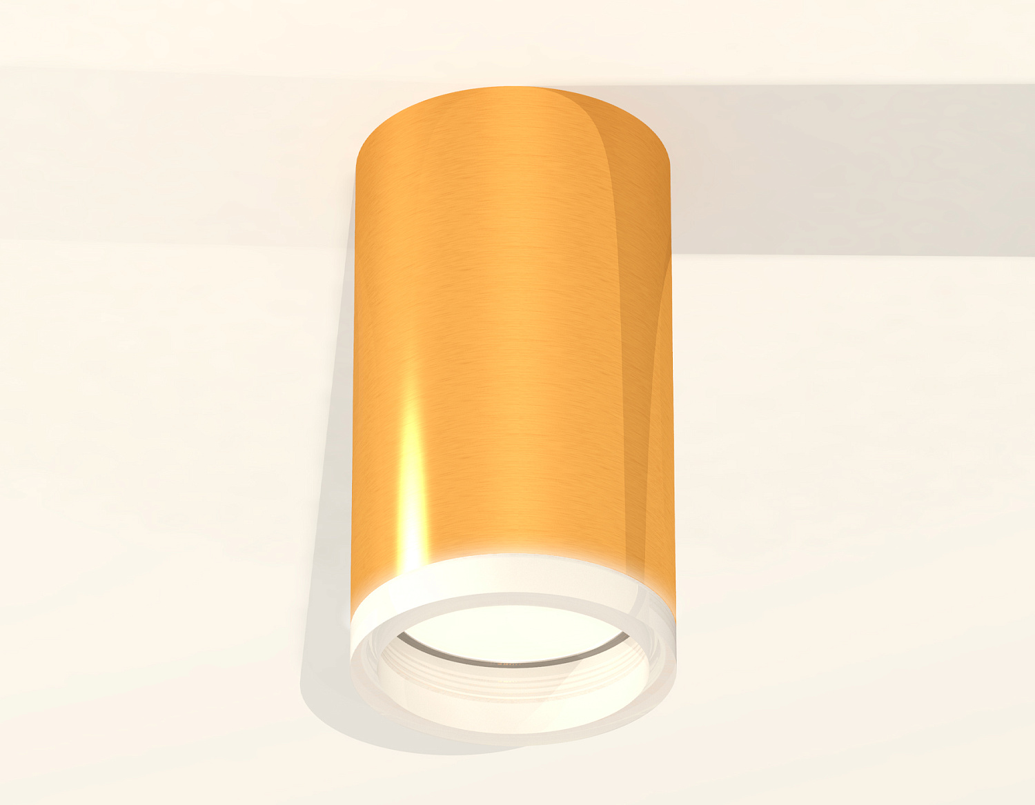 Комплект накладного светильника с акрилом XS6327020 PYG/FR золото желтое полированное/белый матовый MR16 GU5.3 (C6327, N6245)