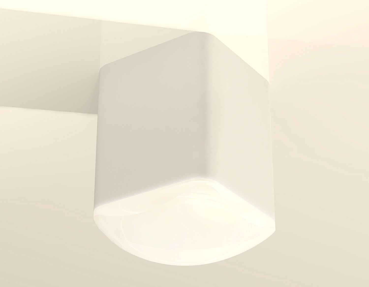 Комплект накладного светильника с акрилом XS7812022 SWH/FR белый песок/белый матовый MR16 GU5.3 (C7812, N7756)