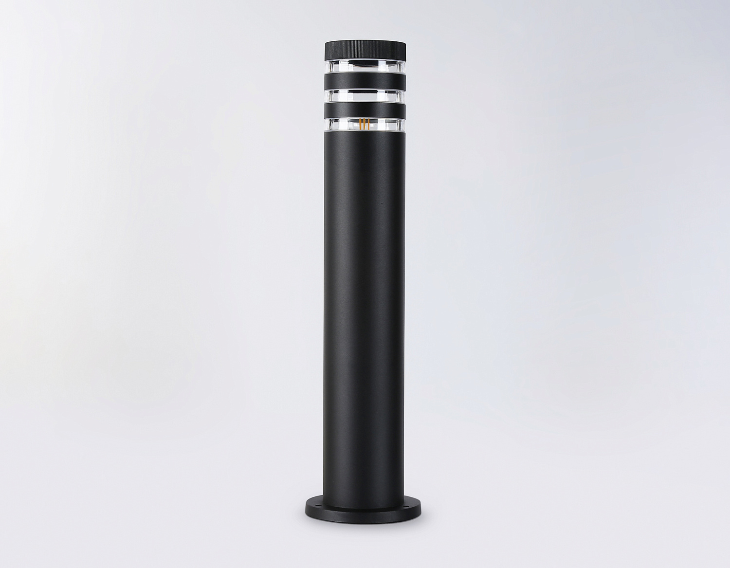 Уличный ландшафтный светильник ST2566 BK/CL черный/прозрачный IP54 E27 max 40W D110*625