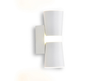 Настенный светодиодный светильник с акрилом FW195 WH/S белый/песок LED 3000K 12W 70*200*100