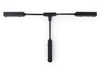 Коннектор питания гибкий т-образный для шинопровода Magnetic GL3638 коннектор питания т-образный IP20 48V 160*80*18