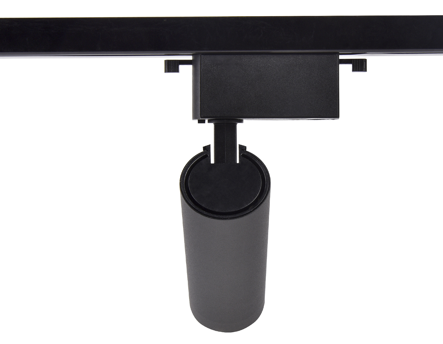 Трековый однофазный светодиодный светильник GL5858 BK черный LED 10W 4200K 24°