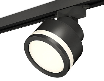 Комплект трекового светильника с акрилом XT8102022 SBK/FR черный песок/белый матовый GX53 (A2526, A2106, C8102, N8415)