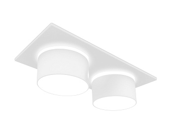 Встраиваемый точечный светильник MR16 в стиле техно TN330/2 SWH белый песок GU5.3 182*92*60