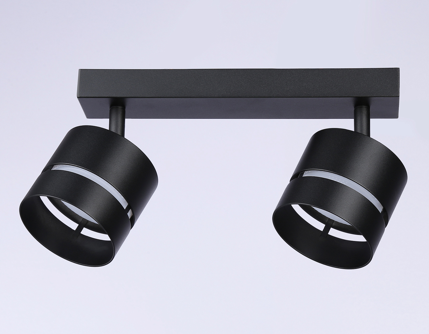 Светильник накладной поворотный со сменной лампой GU10 TN71060/2 BK черный GX53/2 max 12W 280*85*150