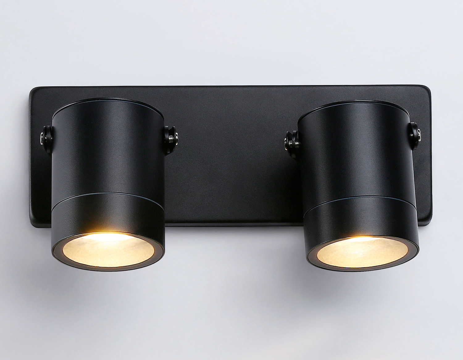 Уличный настенный поворотный архитектурный светильник ST3888/2 BK черный IP54 GU10/2 max 35W 250*80*85