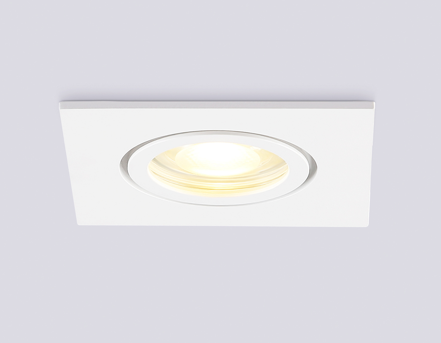 Светильник встраиваемый IP44 с высокой степенью пылевлагозащиты TN1160 WH белый IP44 GU5.3 85*85*28