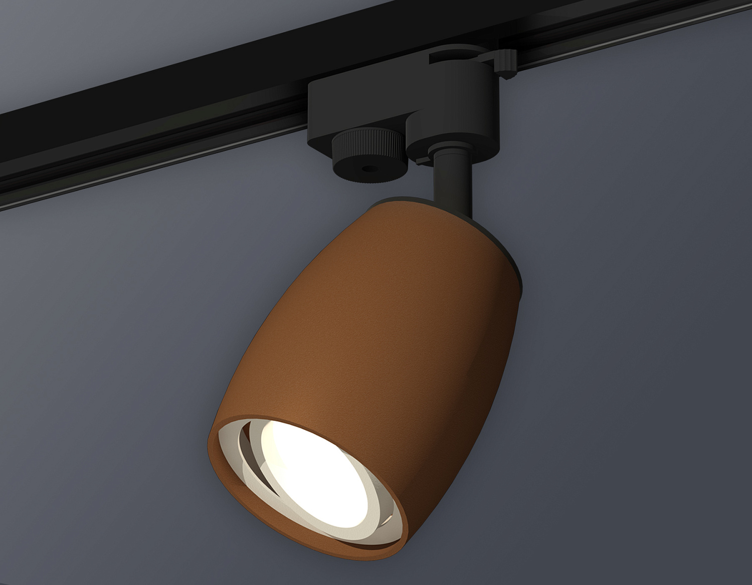 Комплект трекового однофазного светильника XT1124001 SCF/SWH кофе песок/белый песок MR16 GU5.3 (A2521, C1124, N7001)