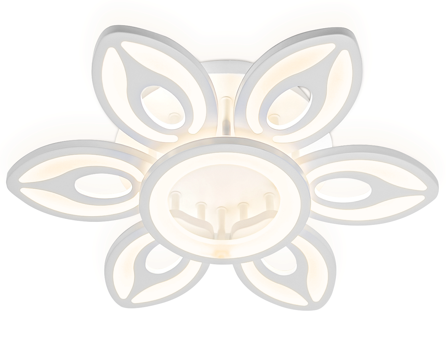 Потолочный светодиодный светильник с пультом FA462/6+1 GR серый 97W D650*120 (ПДУ РАДИО 2.4)