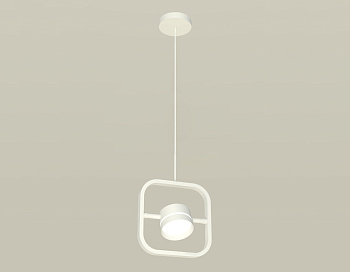 Комплект подвесного поворотного светильника с акрилом XB9118152 SWH/FR белый песок/белый матовый GX53 (C9118, N8461)