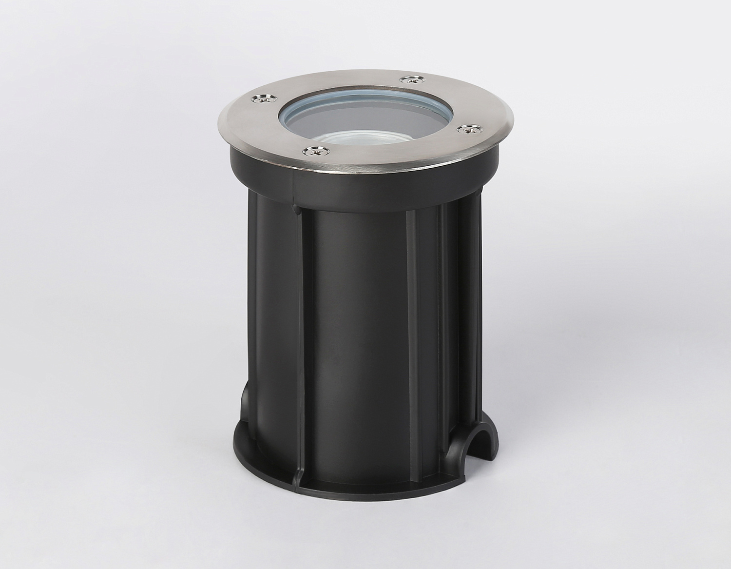 Уличный светильник в грунт ST6511 BK черный IP67 GU10 max 35W D108*135