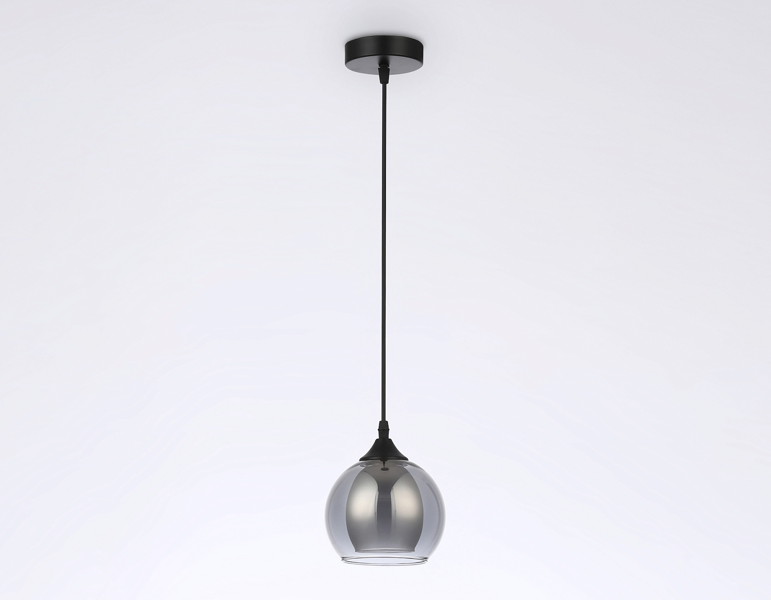 Подвесной светильник TR3539 BK/SM/FR черный/дымчатый/белый матовый E27 max 40W D130*800