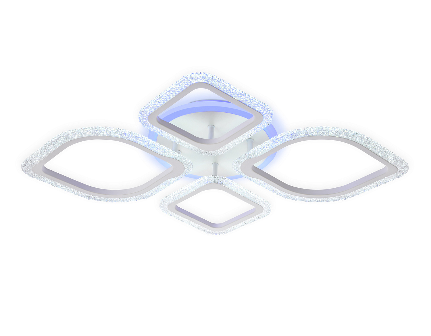 Потолочный светодиодный светильник с пультом FA5147 WH белый 77W 680*630*90 (ПДУ РАДИО 2.4)