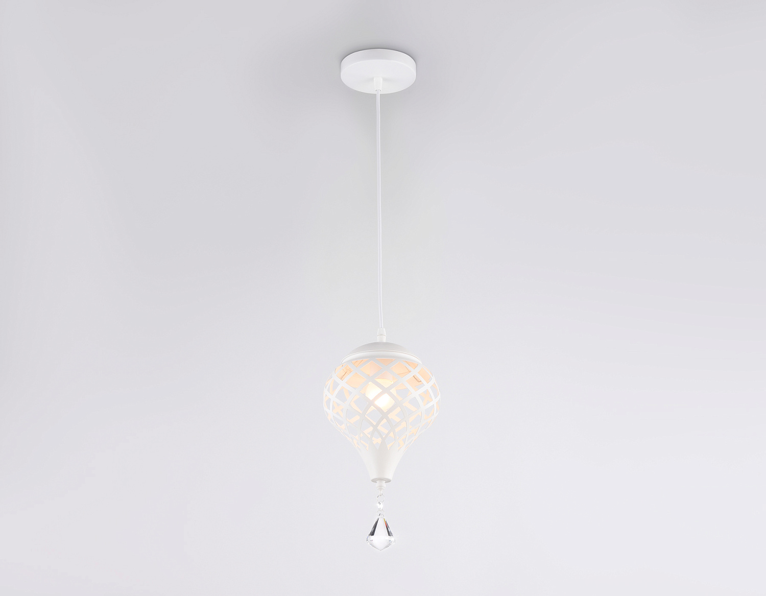 Подвесной светильник TR8441 WH белый E27 max 40W D170*800