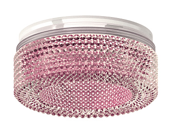 Насадка передняя для корпуса светильника D70mm N7193 PI розовый D70*H30mm Out25mm MR16 (для корпуса светильника)