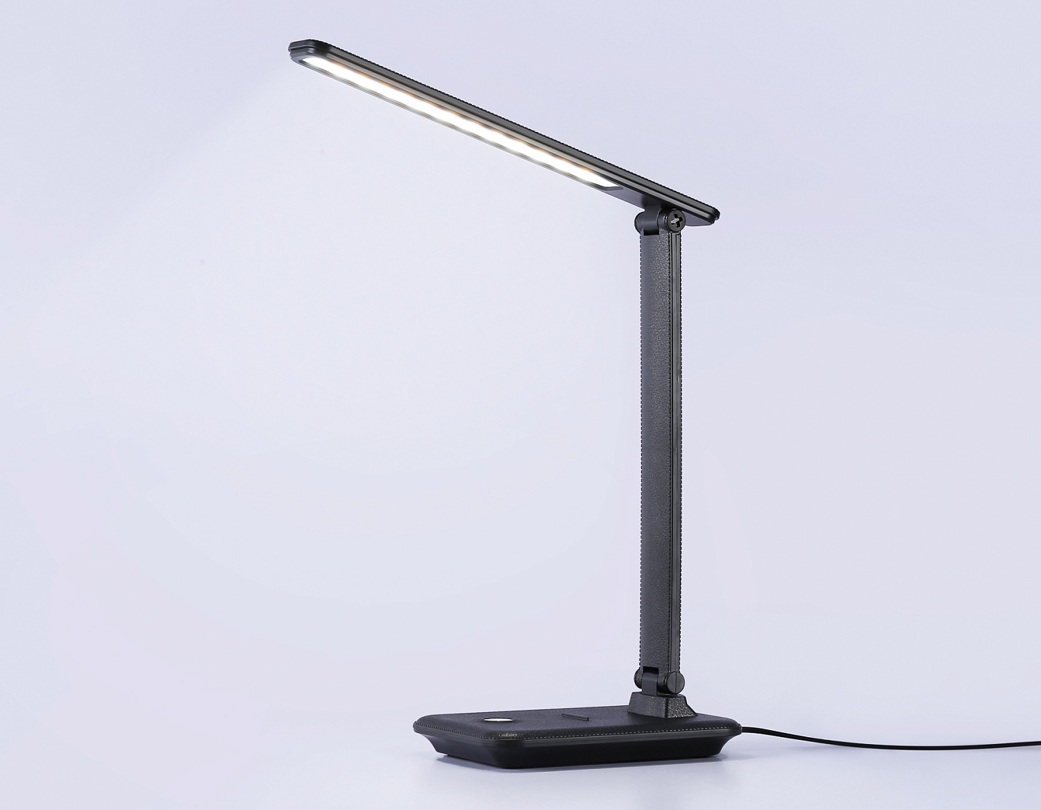 Светодиодная настольная лампа с диммером DE503 BK черный LED 3000-6400K 9W