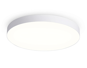 Потолочный светодиодный светильник FV5535 WH белый LED 90W 3000K D600*58 (Без ПДУ)
