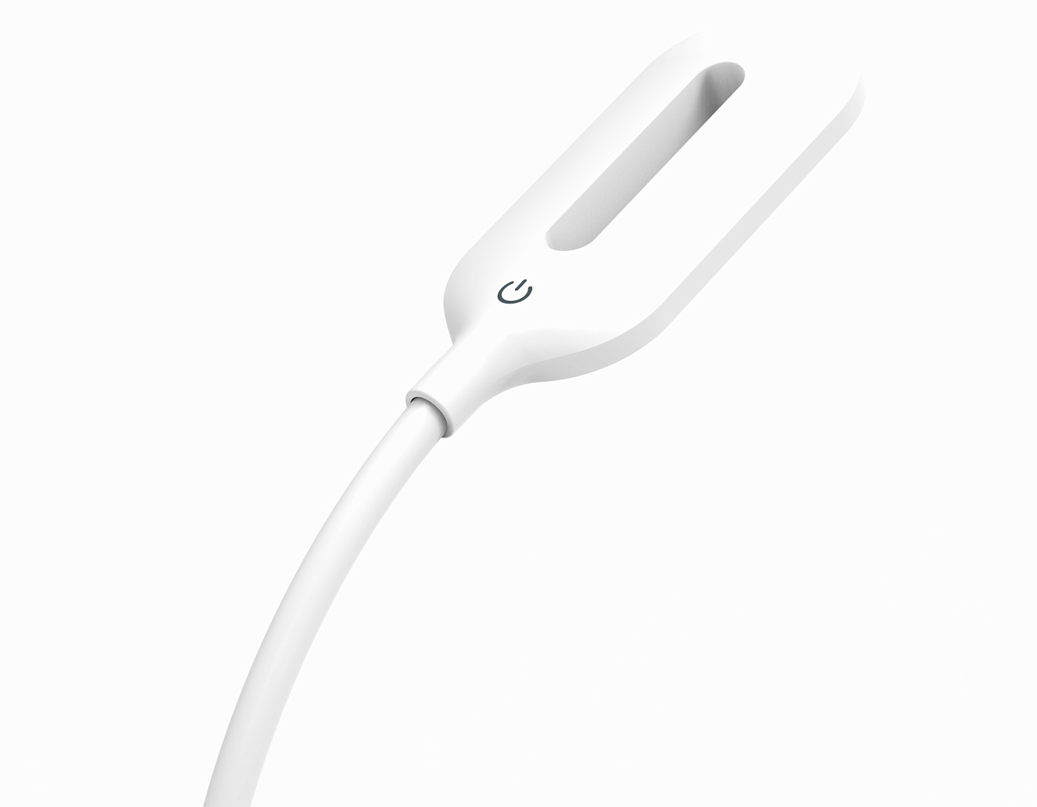 Светодиодная настольная лампа с беспроводной зарядкой DE588 WH белый LED 3000-6400K 3W