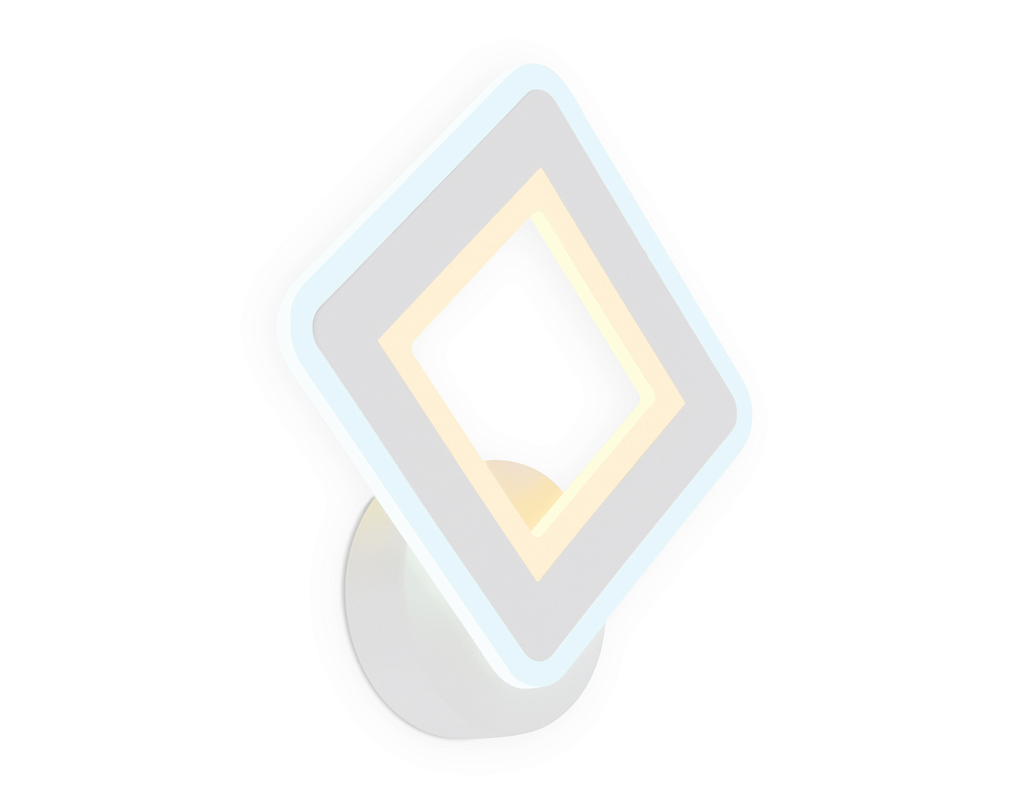 Настенный светодиодный светильник FA871 WH белый 11W 220*250*50