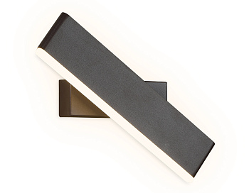 Настенный поворотный светодиодный светильник с выключателем FW429 SCF кофе песок LED 4200K 5W 300*70*40