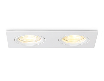 Светильник встраиваемый TN102460/2 WH белый GU5.3 160*81*28