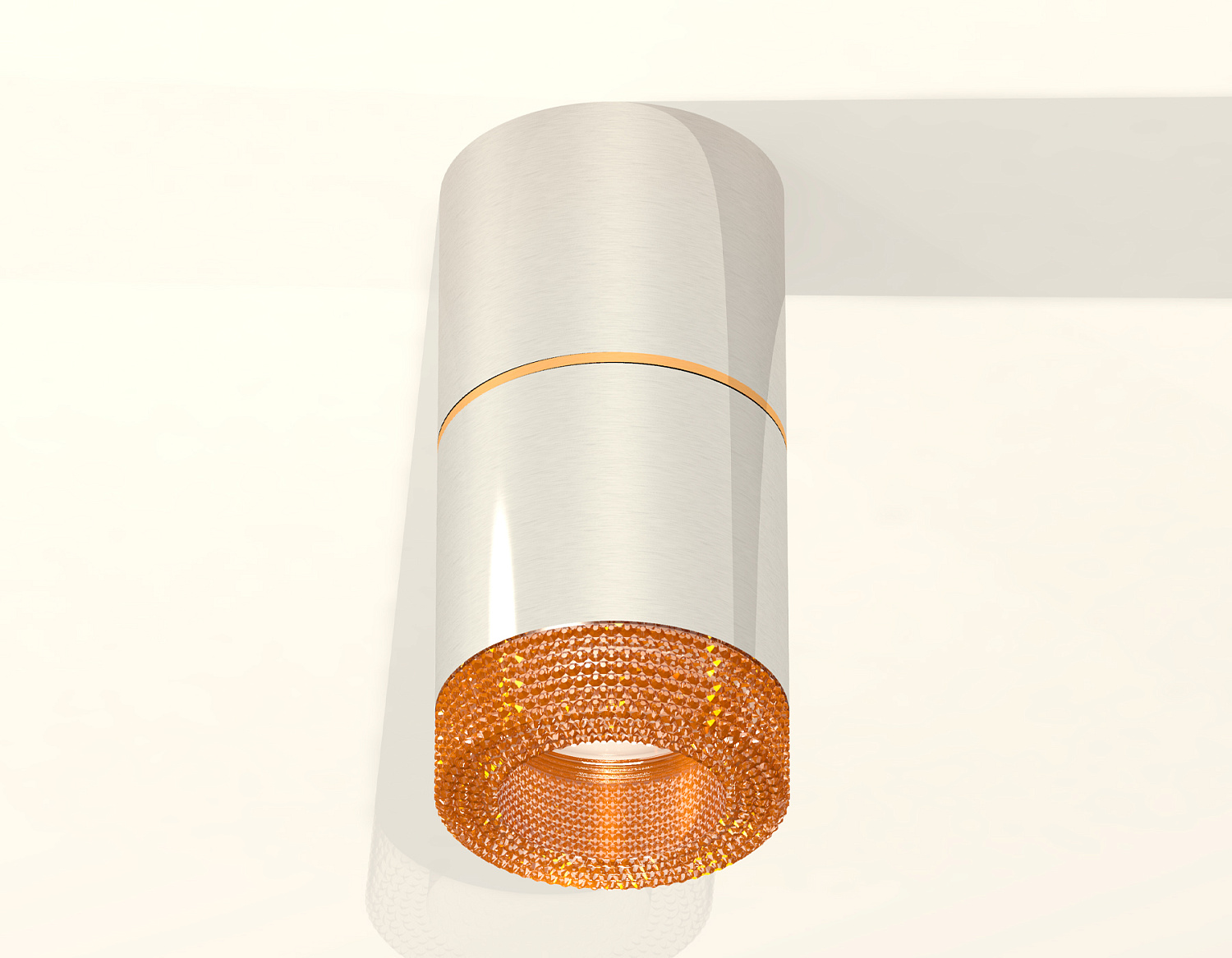 Комплект накладного светильника с композитным хрусталем XS7405062 PSL/CF серебро полированное/кофе MR16 GU5.3 (C7405, A2072, C7405, N7195)