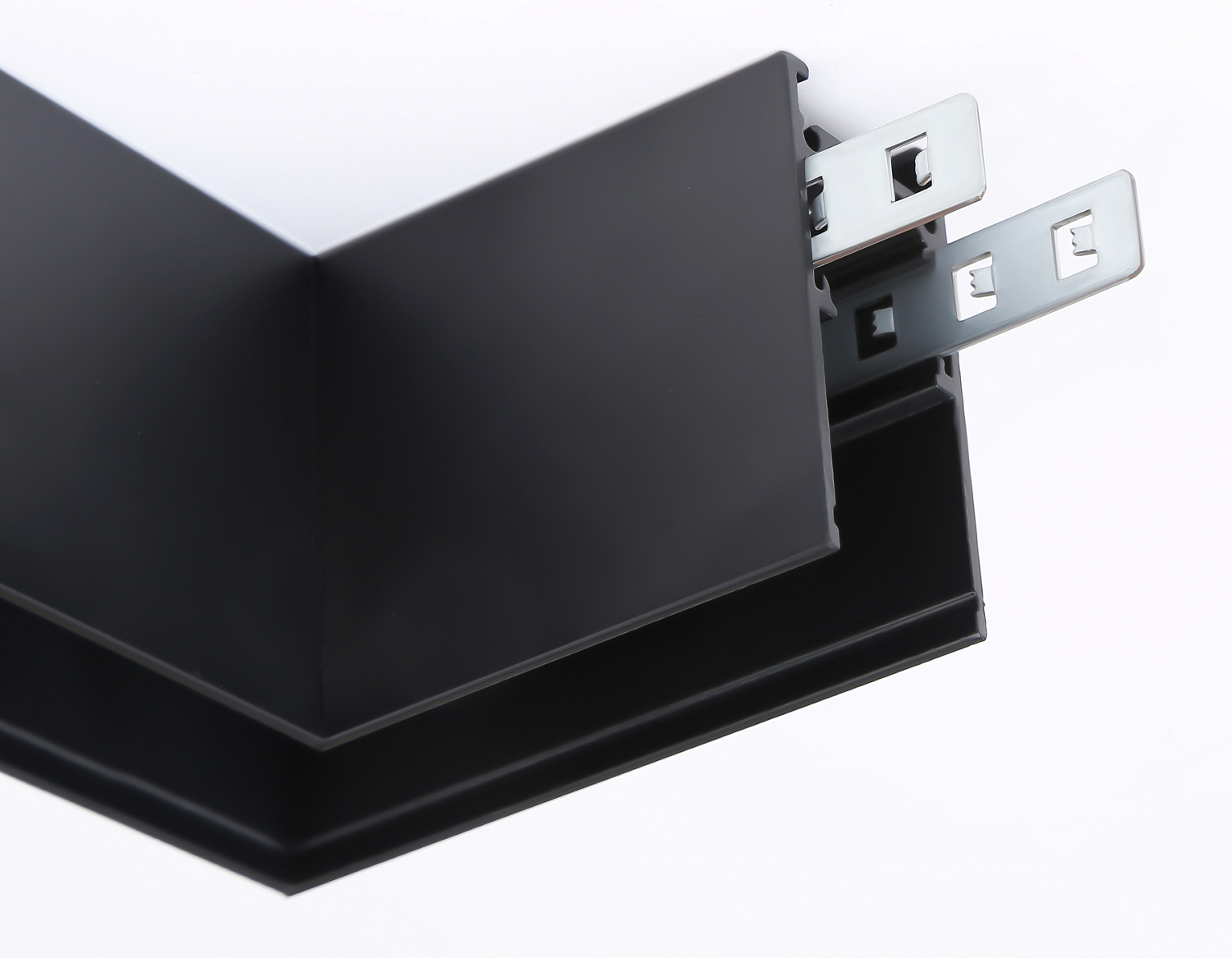 Коннектор угловой для накладного шинопровода Magnetic GL3372 BK черный коннектор угловой для накладного шинопровода 85*85*H53.7