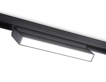 Светильник светодиодный трековый для шинопровода Magnetic GL4062 BK черный IP20 12W 4200K 48V 223*22*105