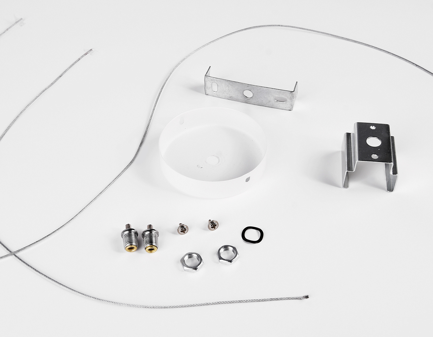 Подвес для трекового шинопровода 1м GL7032 WH белый подвес для трекового шинопровода 1 м