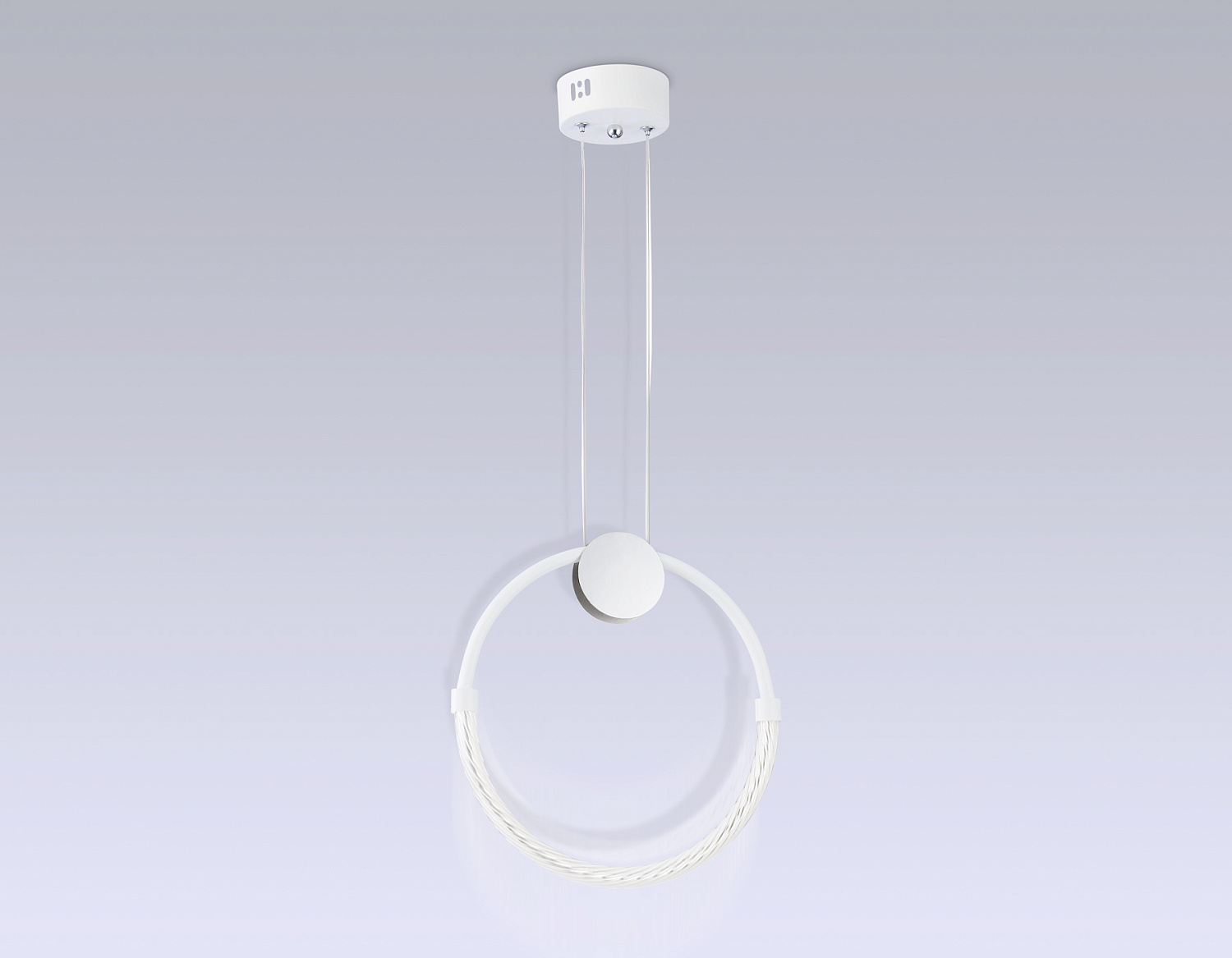 Подвесной светодиодный светильник FL10592 WH/CH белый/хром 4200K 11W 305*20*1000 (Без ПДУ)