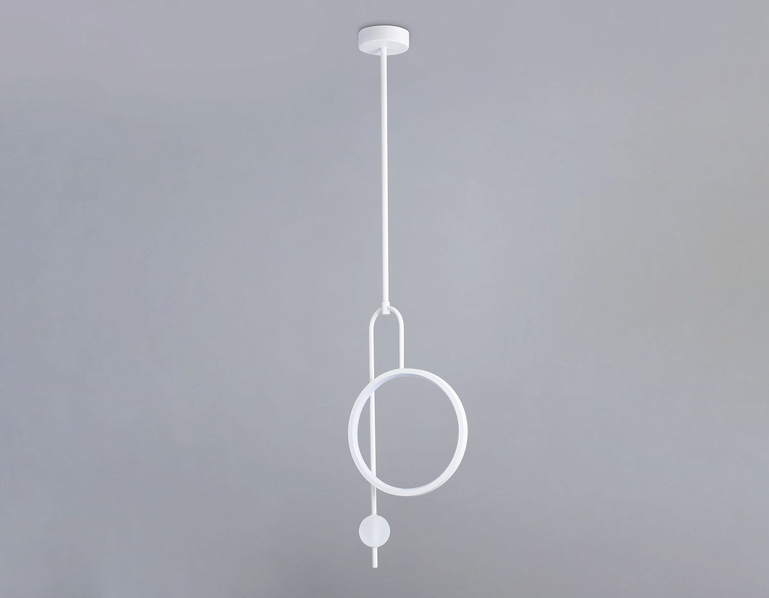 Подвесной светодиодный светильник FL66431 WH белый 4200K 13W 240*60*1580 (Без ПДУ)