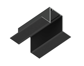 Крепление для встраиваемого монтажа накладного шинопровода Magnetic GL3601 BK черный крепление для встраиваемого монтажа 68.54*31.1*41.5